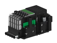 Eżektor piCOMPACT10X MICRO wys, przepływ podciśnienia, podwójny, 5 kanałów, 2xzłącze Ø8, NC próżnia i przedmuch, (PC.S.MC2.S.CBA.S16.5X.28.EC.CCP26) (9955263) - Piab