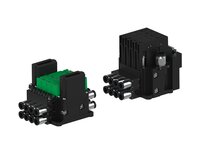 Eżektor piCOMPACT10X MICRO wys, przepływ podciśnienia, podwójny, 4 kanały, złącze Ø6, 2xzłącze Ø8, NC próżnia i przedmuch, (PC.S.MC2.S.CBX.X26.4B.28.EN.CCP26) (9963141) - Piab