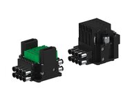 Eżektor piCOMPACT10X MICRO wys, przepływ podciśnienia, podwójny, 4 kanały, złącze Ø6, 2xzłącze Ø8, NC próżnia i przedmuch, (PC.S.MC2.S.CBX.X26.4B.28.EN.CCP26) (9963141) - Piab