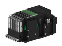 Eżektor piCOMPACT10X MICRO, niskie ciś. zasilania, pojedynczy, 5 kanałów, 2xzłącze Ø8, NC próżnia i przedmuch, (PC.L.MC1.S.DBA.S14.5X.28.EN.CCP26) (9917229) - Piab