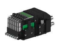 Eżektor piCOMPACT10X MICRO wys, przepływ podciśnienia, podwójny, 6 kanałów, 2xzłącze Ø8, NC próżnia i przedmuch, (PC.S.MC2.S.DBA.S14.6X.28.EC.CCP26) (9921887) - Piab