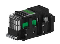 Eżektor piCOMPACT10X MICRO dod.poziom podciśnienia, podwójny, 4 kanały, 2xzłącze Ø8, NC próżnia i przedmuch, (PC.X.MC2.S.DBA.X14.4X.28.EC.CCP26) (9921032) - Piab