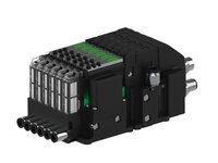 Eżektor piCOMPACT10X MICRO wys, przepływ podciśnienia, pojedynczy, 6 kanałów, 2xzłącze Ø8, NC próżnia i przedmuch, (PC.S.MC1.S.BAA.S16.6X.28.EN.CCP26) (9920128) - Piab