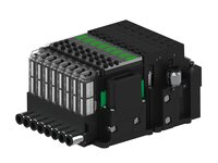 Eżektor piCOMPACT10X MICRO dod. wys, przepływ podciśnienia, podwójny, 8 kanałów, 2xzłącze Ø8, NC próżnia i przedmuch, (PC.T.MC2.S.BAA.S16.8X.28.EN.CCP44) (9917842) - Piab