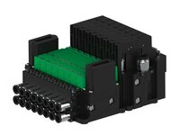Eżektor piCOMPACT10X MICRO dod.poziom podciśnienia, podwójny, 8 kanałów, 2xzłącze Ø8, NC próżnia i przedmuch, (PC.X.MC2.S.CAX.X26.8X.28.EN.CCP44) (9976536) - Piab
