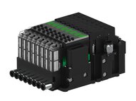 Eżektor piCOMPACT10X MICRO dod.poziom podciśnienia, pojedynczy, 8 kanałów, 2xzłącze Ø8, NC próżnia i przedmuch, (PC.X.MC1.S.CAA.S16.8X.28.EN.CCP44) (9955968) - Piab