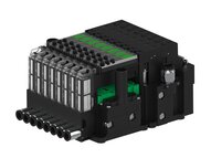 Eżektor piCOMPACT10X MICRO dod. wys, przepływ podciśnienia, pojedynczy, 8 kanałów, 2xzłącze Ø8, NC próżnia i przedmuch, (PC.T.MC1.S.BAA.S16.8X.28.EC.CCP44) (9913982) - Piab