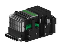 Eżektor piCOMPACT10X MICRO dod.poziom podciśnienia, pojedynczy, 6 kanałów, 2xzłącze Ø8, NC próżnia, (PC.X.MC1.S.EAA.S16.6X.28.EC.CP26) (9966580) - Piab