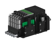 Eżektor piCOMPACT10X MICRO dod. wys, przepływ podciśnienia, podwójny, 5 kanałów, 2xzłącze Ø8, NC próżnia i przedmuch, (PC.T.MC2.S.CBA.S114.5X.28.EC.CCPA) (9966082) - Piab