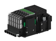 Eżektor piCOMPACT10X MICRO dod.poziom podciśnienia, podwójny, 6 kanałów, 2xzłącze Ø8, NC próżnia, (PC.X.MC2.S.EAA.S16.6X.28.EN.CP26) (9966582) - Piab