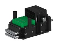 Eżektor piCOMPACT10X MICRO dod.poziom podciśnienia, podwójny, 5 kanałów, 2xzłącze Ø8, NC próżnia i przedmuch, (PC.X.MC2.S.CBX.X214.5X.28.EC.CCPA) (9920746) - Piab