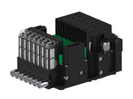 Eżektor piCOMPACT10X MICRO dod. wys, przepływ podciśnienia, podwójny, 7 kanałów, 2xzłącze Ø8, NC próżnia, (PC.T.MC2.S.EBX.S114.7X.28.EN.CP44) (9942891) - Piab