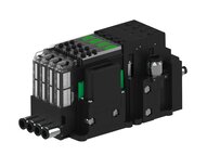 Eżektor piCOMPACT10X MICRO dod. wys, przepływ podciśnienia, podwójny, 4 kanały, 2xzłącze Ø8, NC próżnia i przedmuch, (PC.T.MC2.S.CBA.S16.4X.28.EN.CCPA) (9968074) - Piab