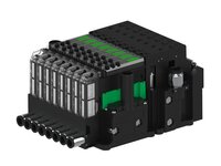Eżektor piCOMPACT10X MICRO wys, przepływ podciśnienia, podwójny, 8 kanałów, 2xzłącze Ø8, NC próżnia, (PC.S.MC2.S.EBA.S16.8X.28.EC.CP44) (9948620) - Piab