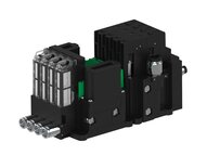 Eżektor piCOMPACT10X MICRO dod. wys, przepływ podciśnienia, podwójny, 4 kanały, 2xzłącze Ø8, NC próżnia i przedmuch, (PC.T.MC2.S.CBX.S114.4X.28.EN.CCPA) (9924867) - Piab