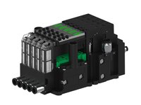 Eżektor piCOMPACT10X MICRO dod. wys, przepływ podciśnienia, pojedynczy, 5 kanałów, 2xzłącze Ø8, NC próżnia i przedmuch, (PC.T.MC1.S.CBA.S16.5X.28.EC.CCPA) (9974683) - Piab