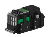 Eżektor piCOMPACT10X MICRO wys, przepływ podciśnienia, podwójny, 4 kanały, 2xzłącze Ø8, NC próżnia i przedmuch, (PC.S.MC2.S.BAA.S14.4X.28.EC.CCPA) (9917562) - Piab