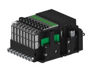 Eżektor piCOMPACT10X MICRO dod.poziom podciśnienia, podwójny, 8 kanałów, 2xzłącze Ø8, NC próżnia i przedmuch, (PC.X.MC2.S.DBA.S14.8X.28.EC.CCPA) (9921445) - Piab