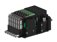 Eżektor piCOMPACT10X MICRO dod. wys, przepływ podciśnienia, podwójny, 6 kanałów, 2xzłącze Ø8, NC próżnia i przedmuch, (PC.T.MC2.S.CBA.S114.6X.28.EN.CCPA) (9918022) - Piab