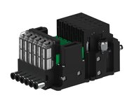 Eżektor piCOMPACT10X MICRO dod. wys, przepływ podciśnienia, podwójny, 6 kanałów, 2xzłącze Ø8, NC próżnia i przedmuch, (PC.T.MC2.S.DBX.S16.6X.28.EN.CCPA) (9939358) - Piab