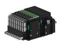 Eżektor piCOMPACT10X MICRO dod. wys, przepływ podciśnienia, podwójny, 8 kanałów, 2xzłącze Ø8, NC próżnia i przedmuch, (PC.T.MC2.S.AAA.S114.8X.28.EN.CCPA) (9947657) - Piab