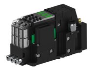 Eżektor piCOMPACT10X MICRO dod. wys, przepływ podciśnienia, podwójny, 3 kanały, złącze Ø8, NC próżnia i przedmuch, (PC.T.MC2.S.CBA.S14.3X.8.EN.CCP6) (9924752) - Piab