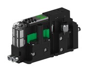 Eżektor piCOMPACT10X MICRO dod.poziom podciśnienia, podwójny, 2 kanały, złącze Ø8, NC próżnia i przedmuch, (PC.X.MC2.S.DBA.S14.2X.8.EC.CCPA) (9949108) - Piab