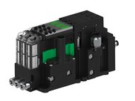 Eżektor piCOMPACT10X MICRO dod. wys, przepływ podciśnienia, podwójny, 3 kanały, złącze Ø8, NC próżnia i przedmuch, (PC.T.MC2.S.CBA.S14.3X.8.EC.CCPA) (9918643) - Piab