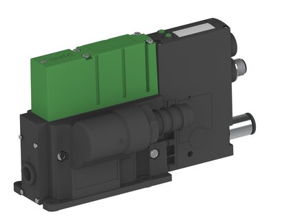 Eżektor PCS SX12, wys. podciśnienie, (PCS.F.121.S.AAA.X1P1.1X.P2.EL.CCAB) (9965120) - Piab