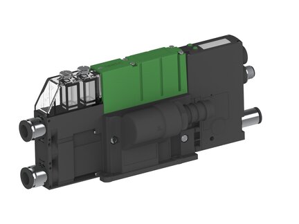 Eżektor PCS SX42, wys. podciśnienie, (PCS.F.421.S.AAA.F2P1.1X.P2.EL.CCAB) (9944944) - Piab