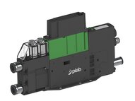 Eżektor PCS SX42, wys. podciśnienie, (PCS.F.421.S.AAA.F2P1.1X.8.EK.CCAB) (9941945) - Piab