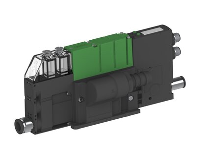 Eżektor PCS SX42, wys. podciśnienie, (PCS.F.421.S.AAA.F1P1.1X.P1.EL.CCAF) (9962477) - Piab