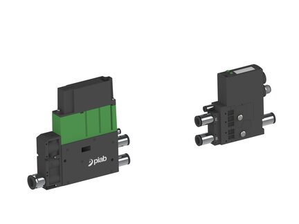 Eżektor PCS SX42, wys. podciśnienie, (PCS.F.421.S.AAA.Z1P1.1D.8.EK.CCAB) (9963056) - Piab