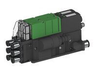 Eżektor PCS SX12, wys. podciśnienie, (PCS.F.121.S.EBA.S38.2X.P1.EC.CAB) (9943866) - Piab