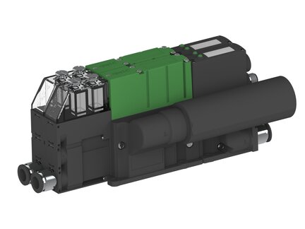 Eżektor PCS SX42, wys. podciśnienie, (PCS.F.422.S.AAA.F1P3.2X.P2.EN.CCAB) (9944640) - Piab