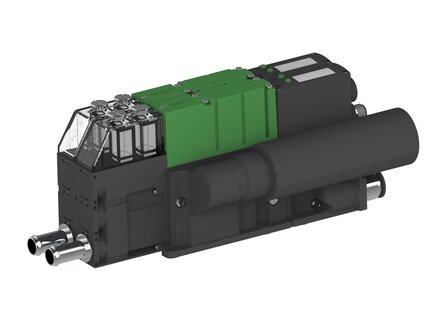 Eżektor PCS SX12, wys. podciśnienie, (PCS.F.121.S.AAA.F1H1.2X.P1.EN.CCAB) (9944970) - Piab
