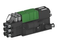 Eżektor PCS SX42, wys. podciśnienie, (PCS.F.422.S.CBA.F3P1.2X.P1.EC.CCAB) (9963724) - Piab