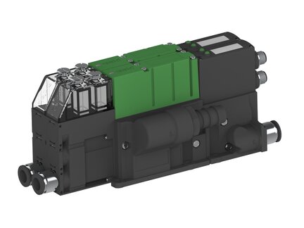 Eżektor PCS SX42, wys. podciśnienie, (PCS.F.422.S.AAF.F1P2.2X.P2.EC.CCAF) (9966697) - Piab