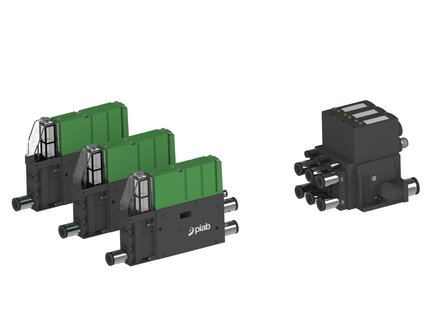 Eżektor PCS SX12, wys. podciśnienie, (PCS.F.121.S.CBA.S18.3D.2P1.EJ.CCAB) (9962607) - Piab