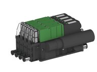 Eżektor PCS SX12, wys. podciśnienie, (PCS.F.122.S.CBA.S1P1.4X.2P1.EN.CCAB) (9954971) - Piab
