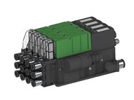 Eżektor PCS SX12, wys. podciśnienie, (PCS.F.121.S.AAA.S38.4X.2P2.EC.CCAB) (9967046) - Piab