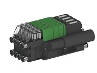 Eżektor PCS SX42, wys. podciśnienie, (PCS.F.421.S.FZAA.F2P1.4X.2P1.EN.CCAB) (9941853) - Piab
