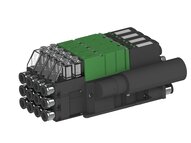 Eżektor PCS SX42, wys. podciśnienie, (PCS.F.422.S.AAA.F3P3.4X.2P3.EN.CCAB) (9941925) - Piab