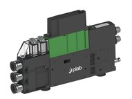 Eżektor PCS SX42, wys. podciśnienie, (PCS.F.422.S.AAA.F3P1.1X.QC.EK.CCAF) (9959856) - Piab
