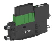 Eżektor PCS SX42, wys. podciśnienie, (PCS.F.421.S.AAB.Z2P1.1X.P1.EK.ACFB) (9968220) - Piab