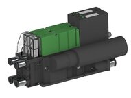 Eżektor PCS SX12, wys. podciśnienie, H111DD, (PCS.F.122.S.H111DD.S2P1.2X.P3.EN.ACCC) (9969757) - Piab