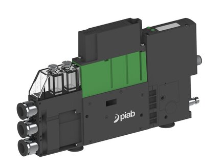 Eżektor PCS SX42, wys. podciśnienie, (PCS.F.421.S.CCB.F3P1.1X.QC.EK.ACFB) (9969032) - Piab