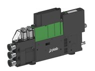 Eżektor PCS SX42, wys. podciśnienie, (PCS.F.421.S.CCB.F3P1.1X.QC.EK.ACFB) (9969032) - Piab
