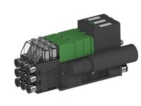 Eżektor PCS SX42, wys. podciśnienie, (PCS.F.421.S.CCA.F3P1.3X.2P1.EN.ACFB) (9966567) - Piab