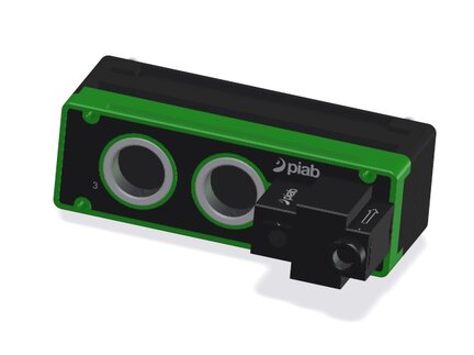 Eżektor piCLASSIC 3xXi40-3 z piSAVE, G1/4" wew.+G1" wew. (PCL.X3BV.O.AB.X) (9938799) - Piab